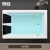 果敢 民宿酒店别墅网红嵌入式浴缸双人情侣淋浴一体1.85米719浴缸 嵌入式空缸+下水+溢水口 1.85m