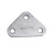 联板LV-0712/1020/1214/1612电力拉线金具调整型三角板铁件 LV-1612