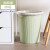家垃圾桶客厅卧室厨房厕所卫生间大容量办公室带压圈纸篓 中号北欧绿