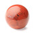 一物一图 天然水晶球摆件收藏级红竹石球摆件共生愚人金石英质玉球摆件 hzs397直径40毫米