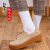 夸哥纯色长袜子韩版学生运动中筒袜男女学院风学生百搭网红白色长筒袜 纯黑2双+纯白1双