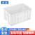 幸蕴(XINGYUN)塑料周转箱 零件物料盒 收纳整理配件箱 胶筐长方形盒子 不带盖640*420*310MM白色