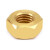 金固牢 KCly-02 62黄铜六角螺帽 外六角铜螺帽 DIN934外六角螺母螺帽 M10(10个)