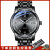 上海瑞士双日历新概念手表男士机械表全自动十大防水夜光国产品牌 RZY031黑壳黑面+进口机芯+皮 表G