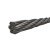 普通钢丝绳 股数6股 根数19根 总直径14mm 材质碳钢