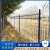锌钢护栏小区工厂围墙铁栅栏组装式围栏庭院铁艺栏杆烤漆防锈栏杆 【加厚款】1.2米高三横梁1米价格