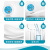 洁柔（C&S）商用中心抽取式卫生纸 520节2层卷纸卫生间小盘纸12卷装JX211-12A