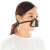 双呼吸阀鼻罩防雾霾尾气防工业粉尘打磨煤矿电焊透气易呼吸不捂脸 新款弧形TX活性炭棉30片 （无鼻罩）