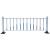 佐痕 市政道路护栏马路人行道围栏交通公路防撞栏杆隔离安全防护栏栅栏-02 【常规款】0.8米高x3.08米长一套