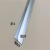 DYQT定制铝合金白色烤漆T型20*10*1mm铝吊顶卡缝压条填缝条丁字铝扣槽 银色T型20*10*1/一米价格