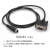 陆杰PLC工控板USB转232公头串口通讯线触摸屏数据线工业级圆口DVP DB9F1.5 双母头