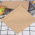赫思迪格 防油纸袋 牛皮纸食物包装袋防油淋膜牛皮纸袋打包袋 25*25(100个) HGJC-29