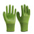 曼睩 军绿色12双装 劳保手套耐磨工作丁腈橡胶乳胶手套防滑防水胶皮劳动工地干活防护手套ML008