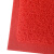 海斯迪克 HK-606 红色无字丝圈地垫加厚(四周压边)13-14mm左右 1.7m长*1.5m宽（定制尺寸）