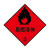 稳斯坦 WST4017 货车运输危险品标识牌 铝板警示货物化学有毒液体有害气体标识贴 爆炸品1类