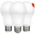 德力西LED灯泡 节能3瓦5WE27螺口暖黄冷白光螺旋球泡照明光源 18WE27灯座 其它白