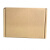 适用飞机盒快递盒特硬长方形打包牛皮纸盒子包装飞机盒扁纸箱批发 加硬空白 F5(40*30*5cm)30个