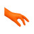 爱马斯(AMMEX) GWONHD48100 一次性橙色无粉麻面丁腈手套 XL码 100只/盒