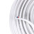 起帆（QIFAN）电缆 BVVB3*10平方明装电源线 扁平硬护套硬线 白色100米