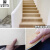 洛楚（Luxchic）驼色地毯8mm厚带胶自粘0.8x20米 楼梯地毯防滑踏步台阶满铺免胶地垫