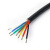 ABDT 高温线耐高温电缆线硅橡胶软护套平方5芯6芯8芯12546电源线Y 6X0.3平方/米零卖不退换 外径6.