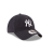 MLB男女棒球帽遮阳New York Yankees纯棉可调节时尚经典百搭3075581 Navy One Size