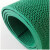 PVC塑料红地毯浴室洗手间厕所厨房防滑垫S型镂空网眼防水门垫地垫 绿色 定制