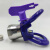 固瑞克瓦格纳国产高压无气喷涂机喷嘴喷头鸭嘴座护套垫片喷枪配件 黑铜芯座+紫色喷嘴