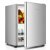 奥克斯（AUX）家用单门迷你小型冰箱 冷藏保鲜小冰箱 宿舍租房电冰箱 BC-22K68  22升 银色