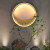 品优阁户外月球壁灯新中式室外庭院子装饰灯别墅装饰壁灯防水花园造型灯 60045mm