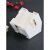 餐巾纸盒正方形定制印logo方巾抽纸收纳架奶茶餐厅饭店纸巾盒 杏色 立式白色纸巾盒