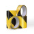 欧冕 PVC警示胶带 地板胶带斑马线胶带 安全胶带定位标识贴 黑黄28mm*33m
