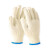 Raxwell 600g棉纱手套，本白，10针，12副/袋，50袋/包 货期3-5天