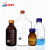 化科 玻璃棕色透明蓝盖丝口试剂瓶 高硼硅蓝盖瓶 棕色，中性料250ml，30只起订 