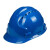 安全帽工地加厚国标透气防砸abs头盔建筑施工工程玻璃钢包 红色三筋反光 PE