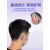 适用于护耳口罩软硅胶耳挂防勒防痛耳套循环使用耳朵防护 蓝色 止痛口罩 灰色