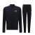 阿玛尼（ARMANI）EA7系列男装24春夏新款运动套装时尚超值外套裤子两件套 1200黑色 L
