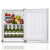 奥克斯（AUX）家用单门迷你小型冰箱 冷藏保鲜小冰箱 宿舍租房电冰箱 BC-22K68  22升 银色