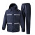 瑞珂韦尔（Rockwell）反光分体雨衣套装成人交通执勤防水加厚骑行 藏青色 4XL/190