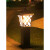 花乐集花园灯景观灯户外灯草坪灯欧式别墅庭院灯落地灯防水灯米 黑色 60CM(LED灯泡)