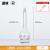 玻璃容量瓶棕色透明A级10251002505001000ml毫升定容瓶实验室器材 湘玻250mL透明 1个 A级可过
