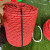 无弹力中国红高空作业安全绳蜘蛛人专用绳外墙清洗高空吊绳吊板绳 16毫米80米
