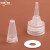 定制适用于 透明尖嘴挤压瓶 实验室颜料分装塑料滴瓶 20ml十个装