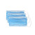 天禄医灭菌一次性口罩YY0469-2011熔喷层防飞沫独立装蓝色2500只装