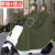日强电动摩托车超厚雨衣男士雨衣全身一体式9号 单人黑色【帆布】送面罩 5xl