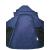 适用新款蓝色消防冬季加绒冲锋衣户外登山野营防风防水防刮保暖冲 冲锋衣+套标贴 190