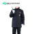 多功能保安大衣 1件 黑色160码 冬季保暖工作服男女棉袄 加厚中长 加厚中长款黑色190码