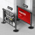 金柯 广告布围栏 排队护栏一米线隔离活动宣传 机场地铁商场企业定制 一套含不锈钢立柱牛津布