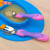 努比（Nuby）宝宝不锈钢辅食叉勺组 勺子叉子餐刀两件套 圆角处理防烫防摔 不锈钢叉勺组-粉色