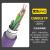 兆龙CANBus TP-2x2x0.22mm²工业总线电缆PVC支持定制2x2x0.22 PVC紫色 ZL5104013长100米